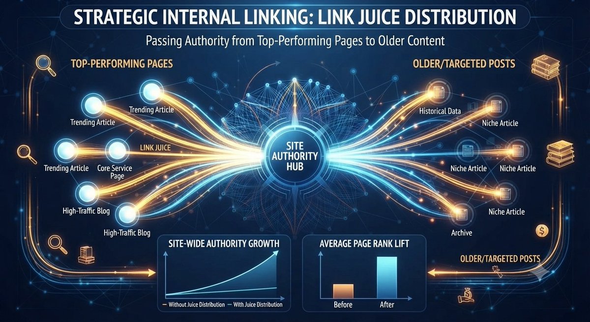 azman68053's tweet photo. Link Juice Distribution
Don't let your older content go to waste. Passing 'Link Juice' from your top-performing pages to older posts through smart Internal Links is a game-changer for overall site authority.
#Interlinks #ITLG #ITL https://t.co/1qBYT4dh7H