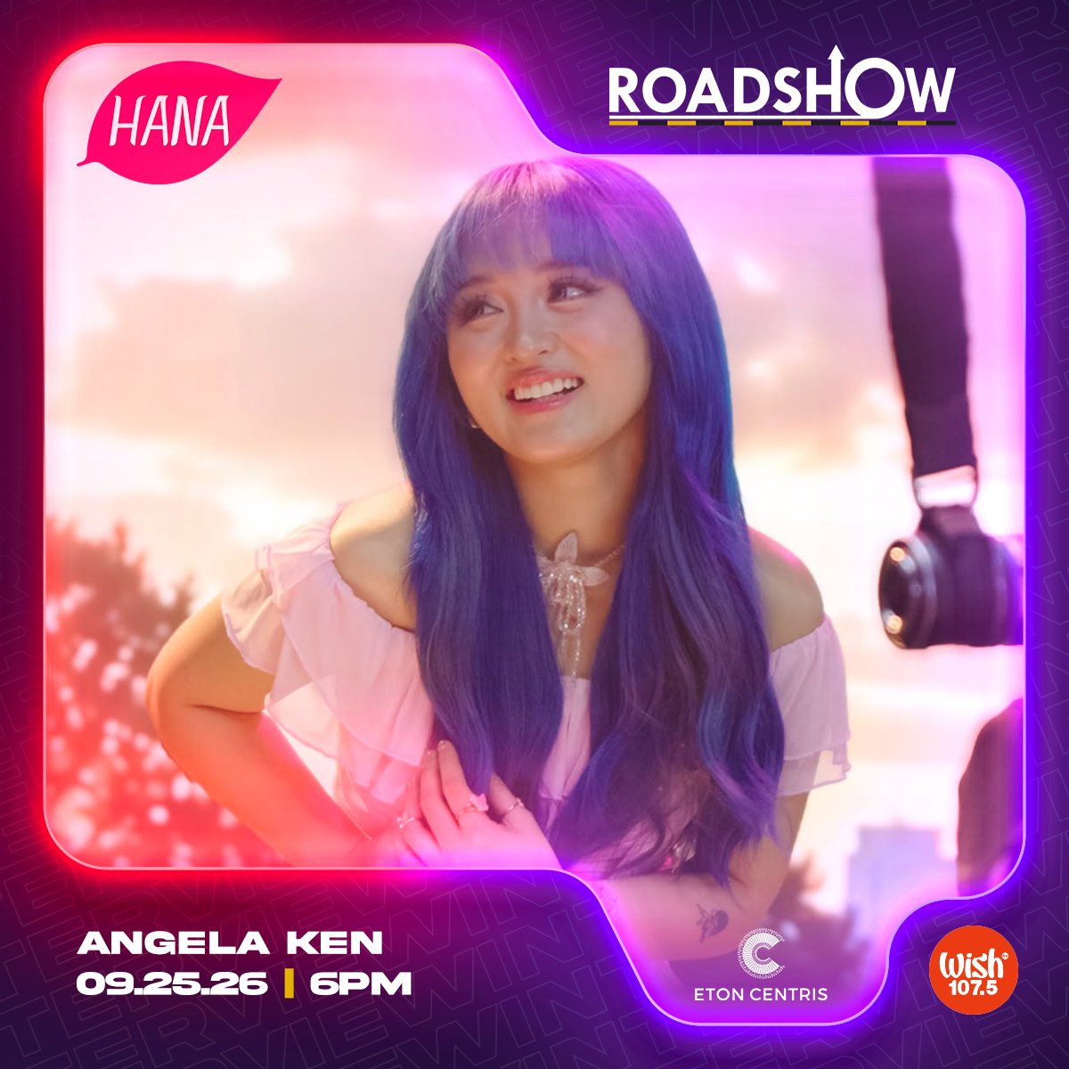 wish1075's tweet photo. Tomorrow's Roadshow will be jam-packed!

Don't miss the live performances of Angela Ken, Mei Mei, Jarren Garcia, Kolette Madelo, DNA, and KAIA. The Wish Bus will be stationed at Eton Centris (Open Grounds). https://t.co/UjHgYX1UAN
