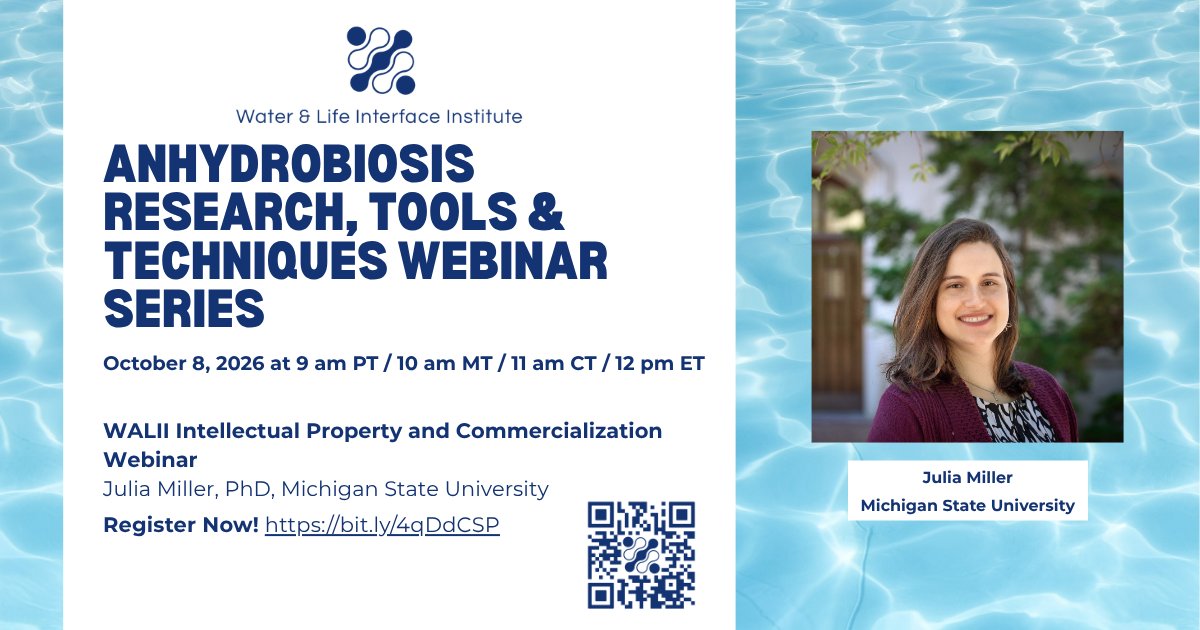 WALIIAnhydro's tweet photo. Have you ever wondered what it takes to turn a promising research discovery into a product/service that improves lives?

Join us in two weeks for this webinar that will explain the commercialization process!

Learn more and register: https://t.co/lnOC5MP9Kx https://t.co/AlaIE7Outi