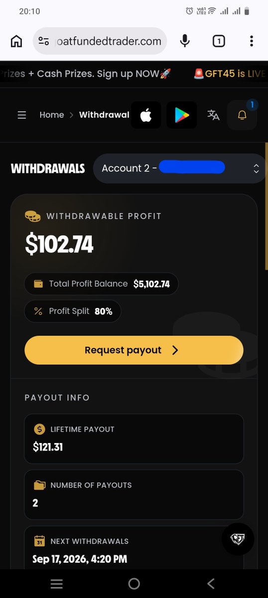 BossNaresh32200's tweet photo. Finally completed my Risk Interview with @GoatFunded! ✅

The interview was simple:
🪪 ID verification
📍 Location verification
📈 Trading strategy
🛡️ Risk management
✅ Account verification

All steps are now completed. I’ve been waiting 8 days and really hope to receive my payout today. 🙏💰

@GoatFunded team, please take care of this as soon as possible. I’m tired of waiting! 😅

Thank you @GoatFunded Team for this experience 

@GoatFunded 
@EdwardXLreal 
@Sammy_GFT 
@NazGFF 
@imitini 
@Haruna_gft 
@GFTSupport 
@Paulgft1 
@gft
