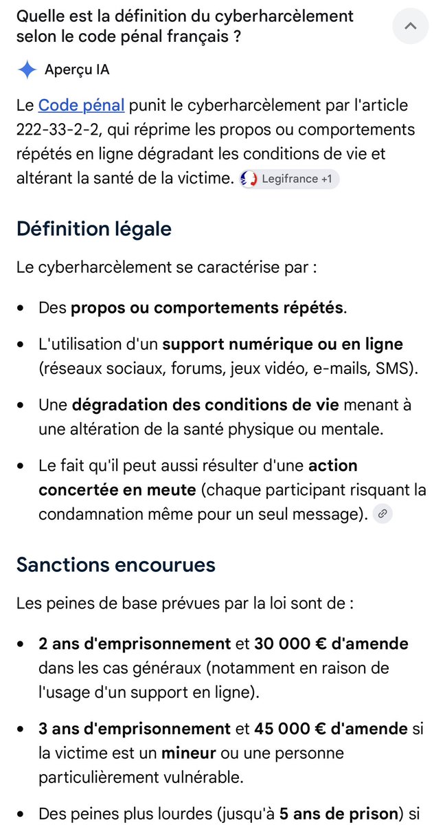 AdriennaLrl's tweet photo. @cpasjerem Ça tombe bien c’est pile la définition du cyberharcèlement ce que vous faites 🥰
Donc merci d’arrêter de banaliser et faire passer ça pour un avis négatif, en aucun cas c’était un avis constructif là c’est que de la haine https://t.co/Er9cFnZ6VO