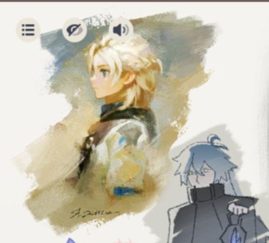 arama_yuji's tweet photo. 『フリンズのメモ』の筆記体はテイワット文字じゃなく英語(Kyryll Chudomirovich Flins)か……アルベド先生の肖像画に添えた署名は文字数的に多分テイワット文字の“K. Chudomir”だよね？　フリンズではなくK.チュドミルなのは貴族時代の署名の名残り、手癖か？　やっぱ『幽炎』チュドミル本人か？？ https://t.co/jAvhbxzN6z