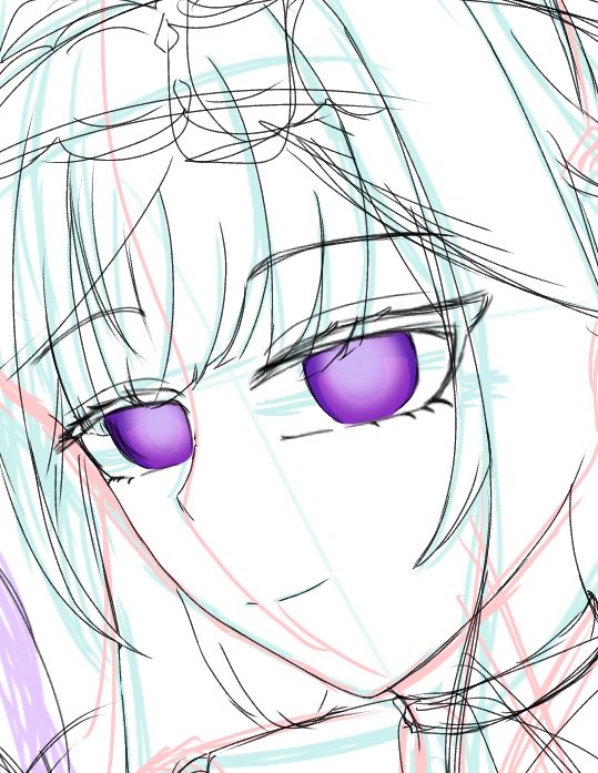 Chikinn_ningenn's tweet photo. まじで遅筆って言葉で片付けられないくらいに描くのが遅いので上手くいってる部分をぶちまける(※界隈���ラバラ) https://t.co/af04dnRqyn