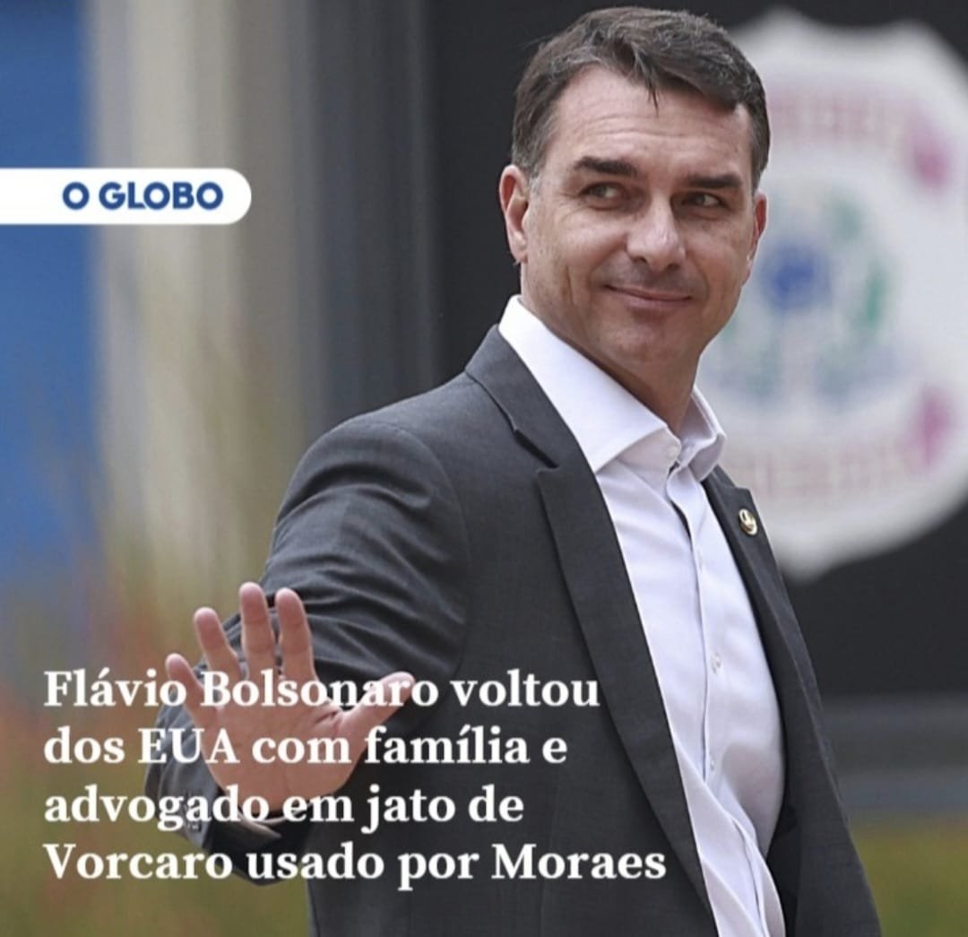 renatosimoespt's tweet photo. Operações como a Carbono Oculto de hoje levam aos criminosos do colarinho branco que se escondem na Faria Lima, em Miami e nos jatinhos mal frequentados, como o que Flávio Bolsonaro usou. O mesmo jatinho que ele denunciou ter sido usado por Alexandre de Moraes. O mesmo jatinho, que foi de Vorcaro e Willer Tomaz. 

Esses dois são irmãozãos de Flávio, que é o único candidato a presidente investigado por corrupção e lavagem de dinheiro, inquérito aberto pelo ministro André Mendonça. Tudo junto e misturado, corrupção e lavagem de dinheiro no andar de cima.