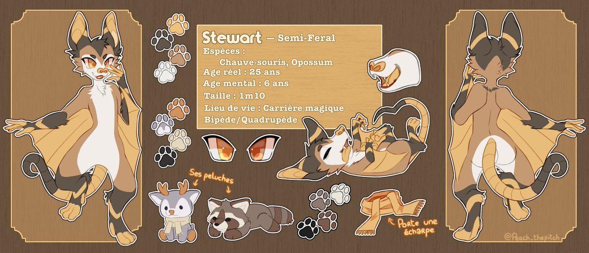 Yorokoo_'s tweet photo. @Myabaahh Hi, here's my opossum—if you're looking for something different  👀 https://t.co/E00cCV08PW