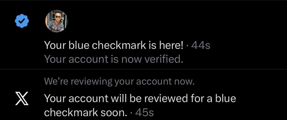 BWiydorven's tweet photo. Does this blue tick even make a difference?🤔 https://t.co/NuxeeQounM