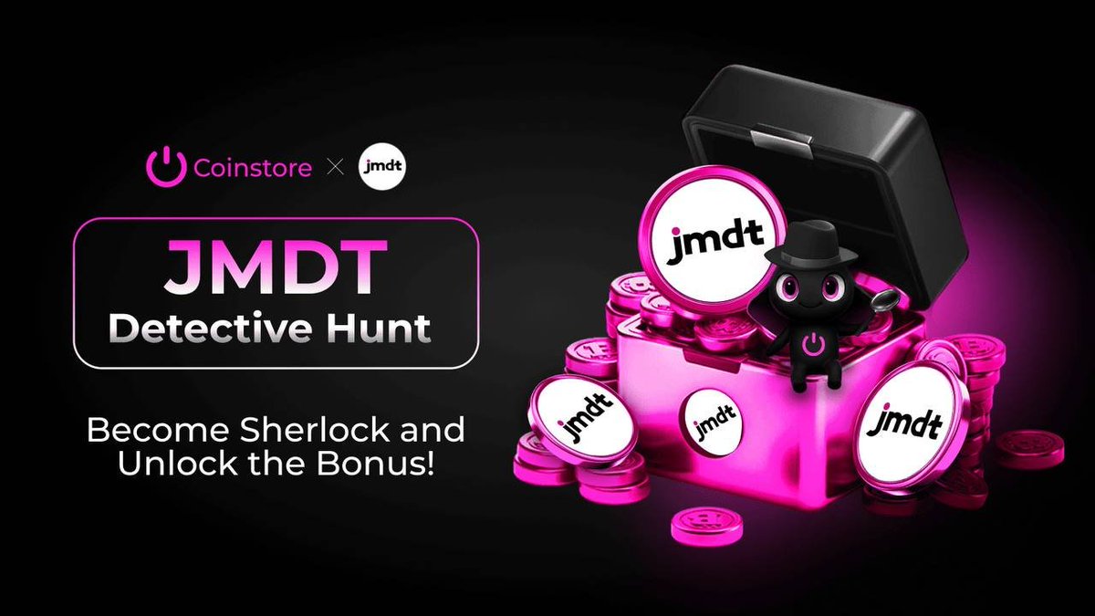 sahed2522's tweet photo. 🔍 Mission $JMDT begins soon.
Watch for clues, submit answers fast, and compete for rewards.
🏆 30 winners
📅 Sep 26
#Coinstore #JMDT https://t.co/ASrxsoFMHd