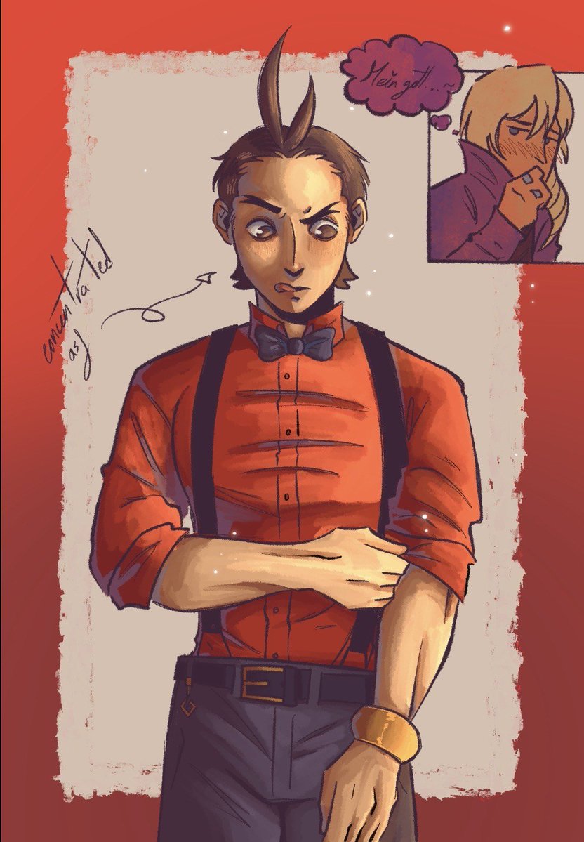 Unluckydog_707's tweet photo. hi Im late to the party but heres #ApolloJustice and #klapollo crumbs. Also 100 followers I love you https://t.co/EALM8nY8ir