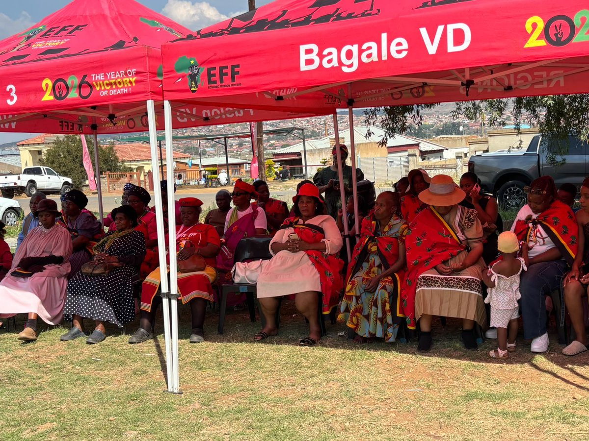 RamaboduObakeng's tweet photo. Tshwane Ward 7 lotus EFF heritage day and also elders registration for special votes . #VoteEff04Nov26 https://t.co/zLU6dWY36r