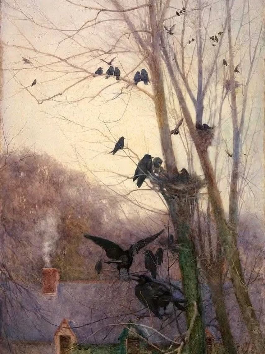 helen_warlow's tweet photo. Hello again
Mildred Anne Butler (1858-1941) 
Irish painter 
Watercolours and Oils Landscape artist also associated with the Newlyn School of artists 
Beautifully melancholic 
@helen_warlow https://t.co/556ZBhLJrA