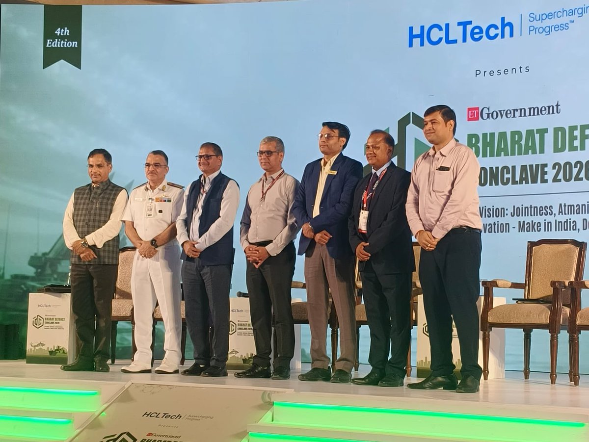 India_iDEX's tweet photo. #iDEX team participated in the panel discussion on “Artificial Intelligence, Autonomous Systems &amp; the Algorithmic Battlefield”, highlighting the role of #iDEX in fostering and promoting innovation in AI, autonomous systems and other emerging defence technologies through startups. https://t.co/ZHYCyIJCpd