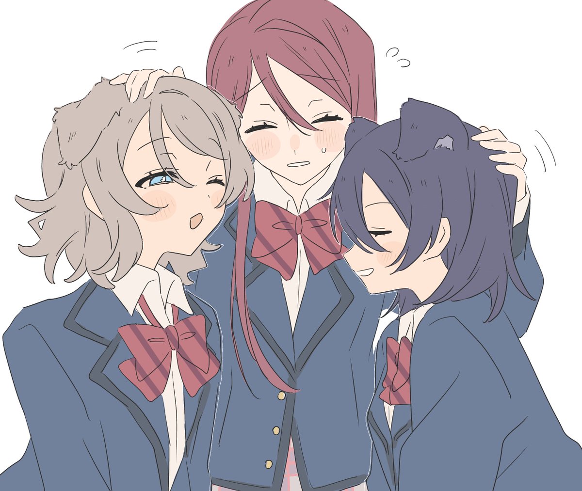 onigiri_umainu's tweet photo. 渡辺に懐かれてる https://t.co/U8Z7NCnx9I
