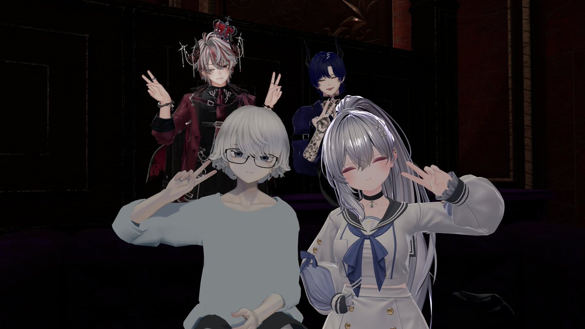 mamess0123's tweet photo. お噂はかねがね伺っておりました、ギルファレンに行ってきました。個性的な方々が出迎えてくれて、あっという間に時間が過ぎていきました。
寝る時間の都合でアフターに参加できなかったのが悔しい。次回は仮眠をとってから参加します！

#GierFallenVRC https://t.co/yMx3UeiIBq