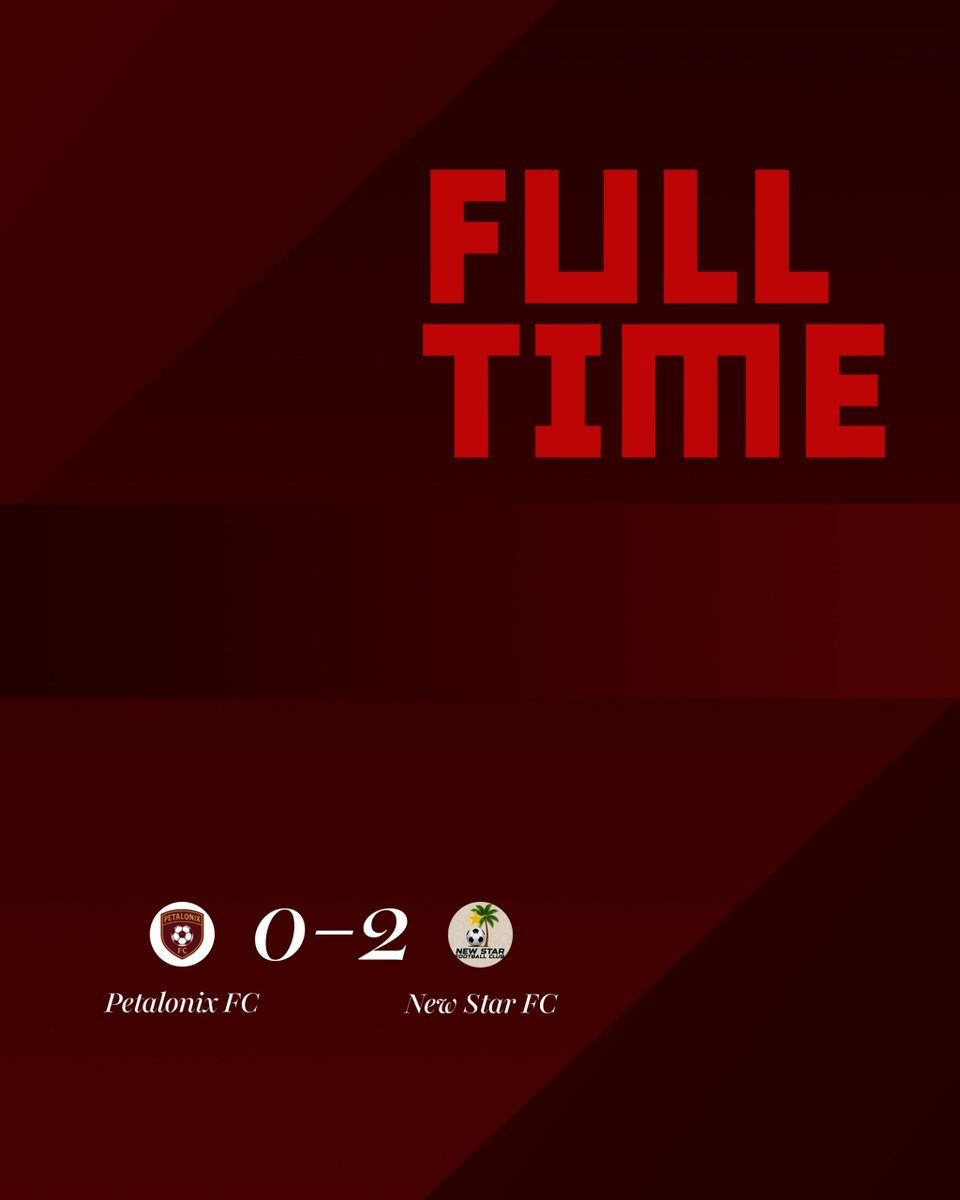 petalonixFC's tweet photo. Not the result we wanted, but every game is a lesson. We take the positives, learn from the setbacks, and keep pushing forward. 💪🏾
Petalonix FC 0–2 New Star FC
We go again. ❤️💛⚽️
#Petalonixfc #jafakcup #RingoNG https://t.co/mv2I56j9Vk