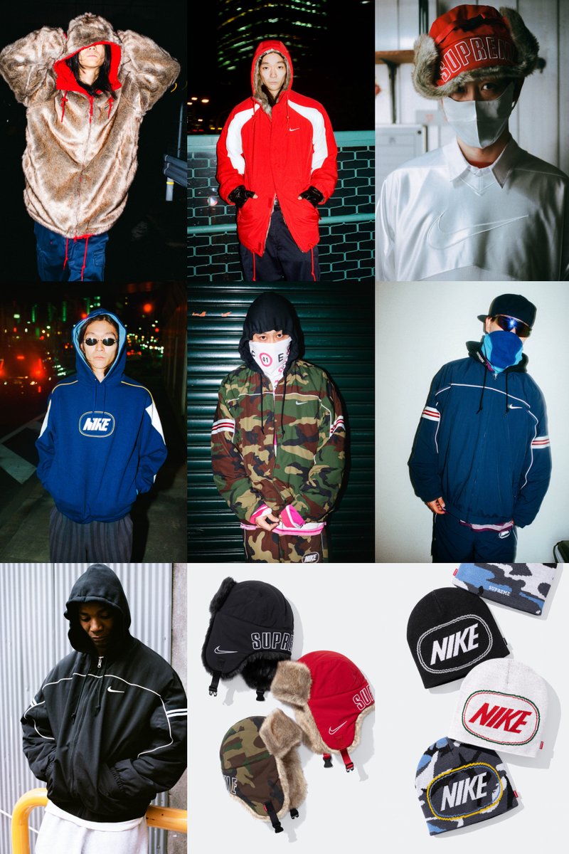 SOLELINKS's tweet photo. Supreme x Nike Collection dropping at 8am PT/11am ET => https://t.co/c7Hmjl0IIe https://t.co/drrEFlPYwB