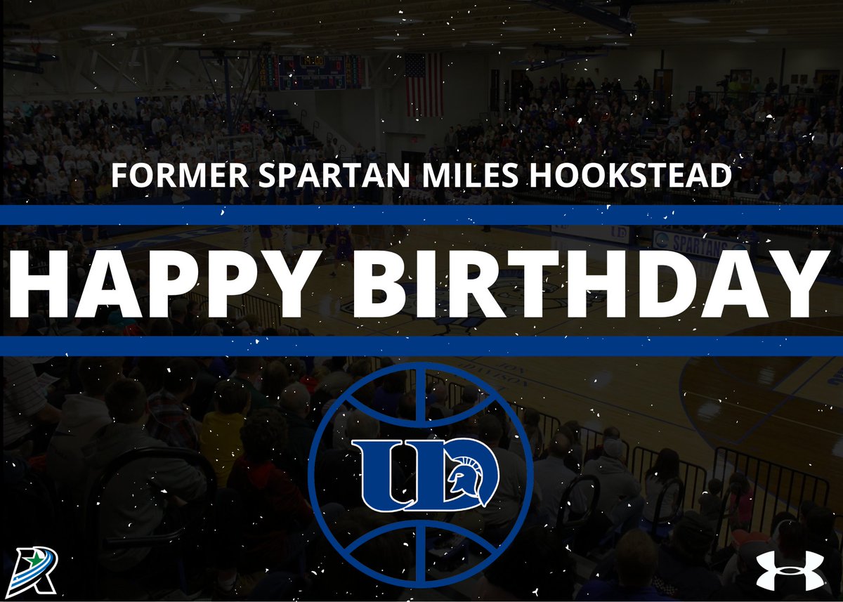 UDHoops's tweet photo. Happy Birthday to former Spartan, Miles Hookstead! https://t.co/K1m5Zwdc2i