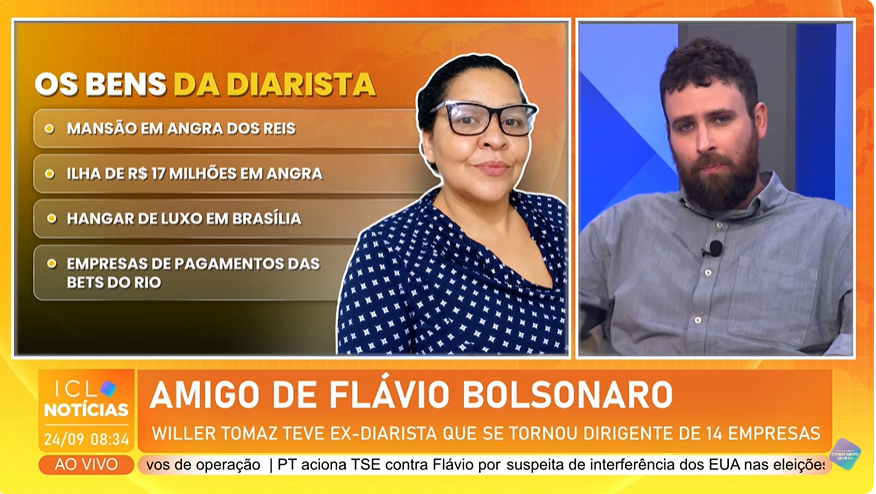 KalistonCardoso's tweet photo. Esses bolsonaristas enchiam a boca para falar que era um absurdo ter diarista querendo viajar para a Disney, mas agora vimos que as diaristas deles conseguem até mansões, misteriosamente. Mais uma laranja para conta do #Bolsomaster. Vai explicar mais essa @FlavioBolsonaro  ? https://t.co/oc4e9zoMOx