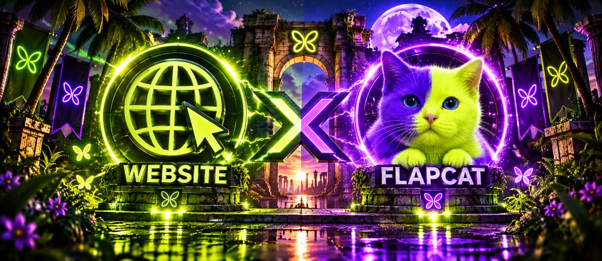flapcat_cto's tweet photo. I said I would build it, and now you can see it.

$FLAPCAT Website V1 is officially LIVE.

https://t.co/MliFjgLkNV

0xd8e18f82136ee4db449a7de234d63dea490b7777 https://t.co/LJGJJ4vsG7