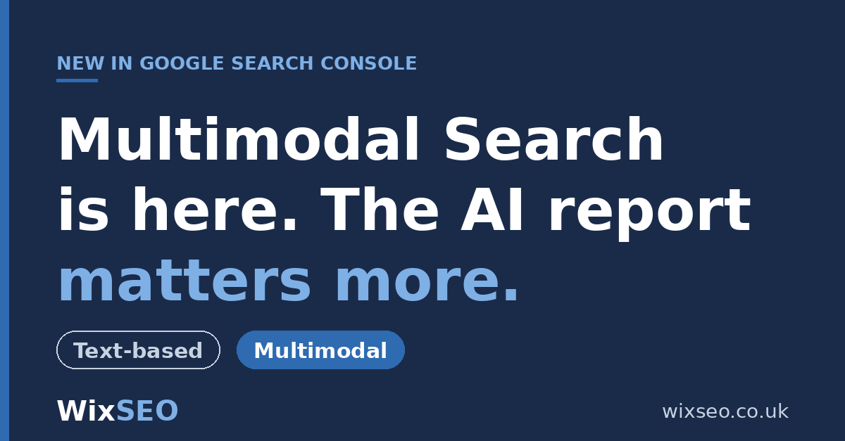 ydontyou's tweet photo. Multimodal Search in Google Search Console: A Wix Guide https://t.co/5hrS2XgSZU
#MultimodalSearch #VisualSearch #GoogleLens https://t.co/d7d1JJJu80