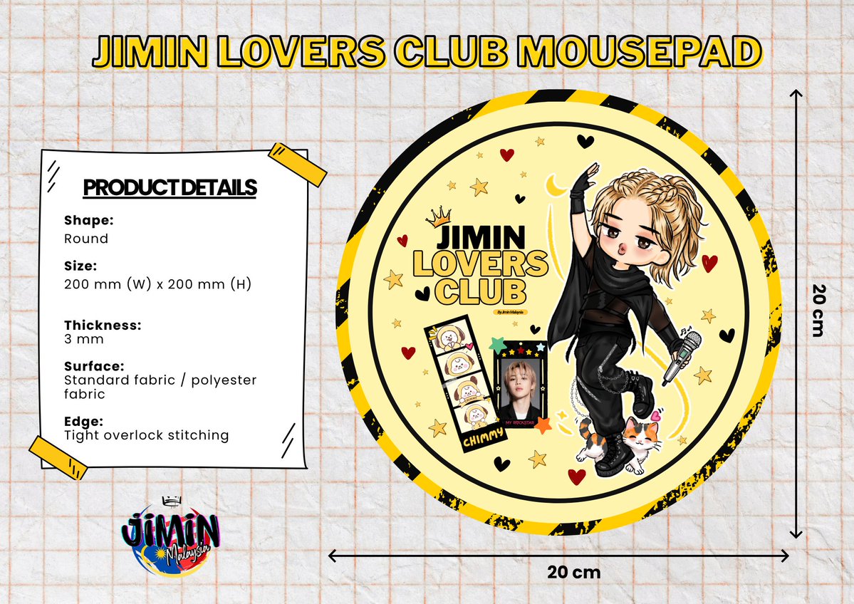 JiminMalaysia's tweet photo. Here’s a clearer look at our Donation Kit designs! 

Please note that some designs have been adjusted due to supplier availability and production limitations. 
We’ve done our best to keep the original concept as close as possible. 💛

#BTSINKL https://t.co/TOiREk8AEt