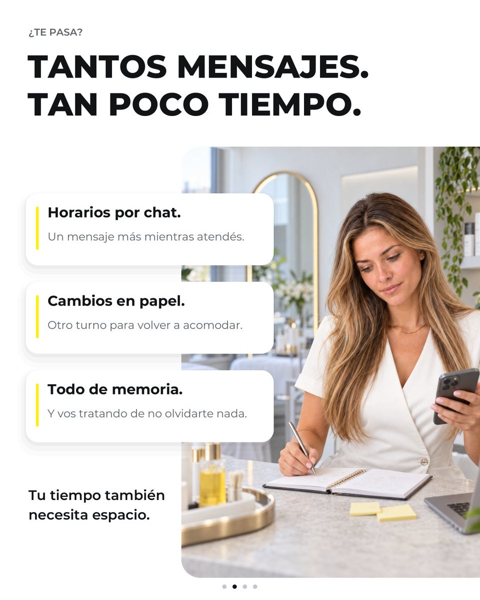 realservicesapp's tweet photo. ✨ Cuidás cada detalle de tus clientas. Tu tiempo también merece ese cuidado.
📲 ¡Probala gratis! Disponible en Google Play y App Store.
#RealServices #CentroDeEstética #Estética #TurnosOnline #GestiónDeNegocios https://t.co/rll3AmXXtH