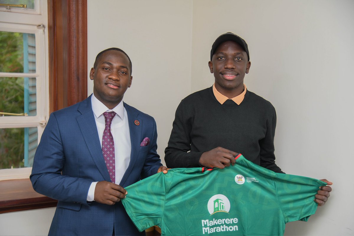 lubega_nsamba's tweet photo. I have had the opportunity to hand over MakRun kits to a number of Makerere University alumni and former student leaders, including the 85th Guild President @Katereggakj, 86th Guild President @ivanssempijja2, 89th Guild President & MP Mukono South @MaserukaRobert, 91st Guild President @ssentamu_cj, 88th Guild Vice President @margaretnattabi,88th Prime Minister @Walterjoel256 ,82nd Information Minister & LC5 Chairperson Lwengo District @KizitoAbasi1, 84th Information Minister and LC3 Councillor Muluka 3 @katoInfom, 80th Minister for Campus Affairs & Snr International Officer @MathiasSsemanda, 80th GRC School of Social Sciences @KatumbaSalim, 88th Minister of Security @_mujurizi, @Sabiiti_ , ahead of the 2026 MakRun, slated for this Sunday, 27 September.

It was particularly meaningful to see former student leaders who are now astute national leader like Honcome together once again around a cause that speaks to the wider Makerere community.

This year’s MakRun is running for a purpose beyond the race itself: to support students living with disabilities with assistive equipment that enables them to learn, participate and thrive at the University.

For me, moments like these are a reminder that the relationship between Makerere and its alumni does not end at graduation. It evolves into opportunities to reconnect, contribute, support current students and continue building the institution we once called home.

As someone working within the University’s stakeholder engagement space, it is encouraging to see alumni engagement translate into visible participation and support for the student experience.

We run. We reconnect. We give back.

See you at #2026MakMarathon

@ProfNawangwe @SsaliSarah @BruceKabaasa @Uwihanganye_A @Makerere @MakerereAlumni @MakerereNews @MakEndowmentFnd @KigoziMaggie @Y_Kiranda 

#MakAdvancement
#MakAlumni
