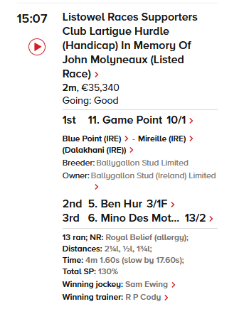 themastarata's tweet photo. Darn it - bit of a rush job - & can't edit replies but Hopes Are High & left out #dgstats alone bar - Game Point goes & wins : for what it's worth - I am getting back slowly - September #HorseRacing Observations is up & pretty soon will have a few #RogueAI agents working for us - https://t.co/DHzJioym56