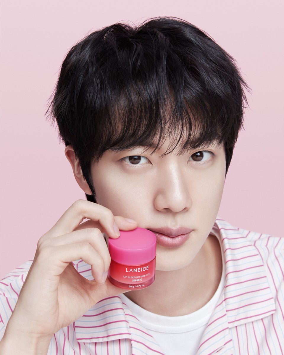 OneilyMusic's tweet photo. Jin brings an irresistible charm to LANEIGE. https://t.co/EmZ4MaH6TU