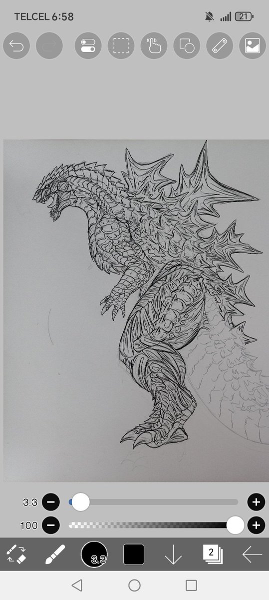 SarielHector's tweet photo. Avance de los siguientes dibujos
#桐生 #ビオランテ #ゴジラ #怪獣映画 https://t.co/U5Ep19QKXr