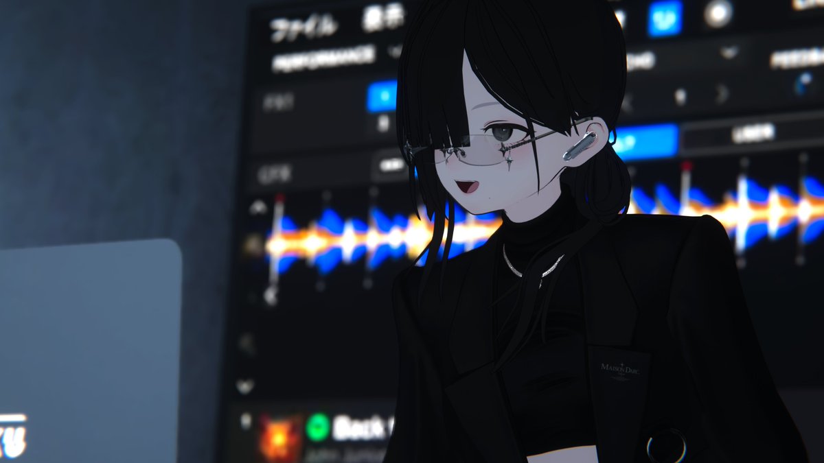Lemmon__san's tweet photo. 深夜のまったりDJインスタンス
#mochi2_3D https://t.co/7uDMpAoorJ