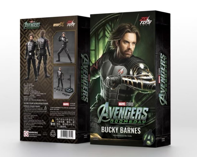 AvengersUpdated's tweet photo. First look at ZD Toys' Bucky Barnes figure for ‘AVENGERS: DOOMSDAY’. https://t.co/sHMZBid0mR