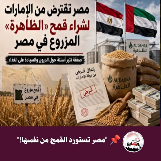 7c2751c087e4424's tweet photo. لازم تقول تحيا مصر ٣مرااات
أغرب مفارقة اقتصادية نعيشها اليوم: أرض مصرية، ومياه مصرية، وعمالة مصرية.. لكن القمح يُباع للحكومة المصرية بالدولار والديون! - استثمار بجد ولا ايه يا متعلمين 🥴 https://t.co/SBlZTmuaRF