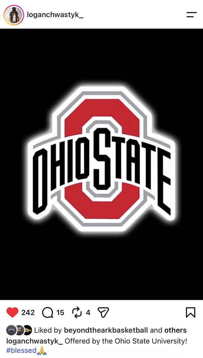 richflanagan33's tweet photo. 2028 @mpfriarhoops F @lchwastyk_33 has received an offer from @OhioStateHoops, per his Instagram page.
The 6-11 forward and 4 ⭐️ prospect helped @TeamFinalEYBL 16U win the #PeachJam title this summer https://t.co/DB4sr3K7Jy