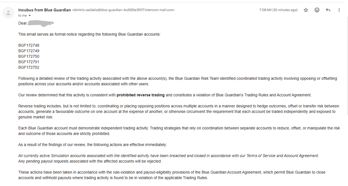 story_mythy's tweet photo. $10k payout rejected by @GuardianFutures 

I have never hedged or co-ordinated traded my accounts with anyone. Trade log attached. Please review your decision

@seanbaint @EricGairns @PropFirmMatch @Propfirm https://t.co/DXrv8LHPEx