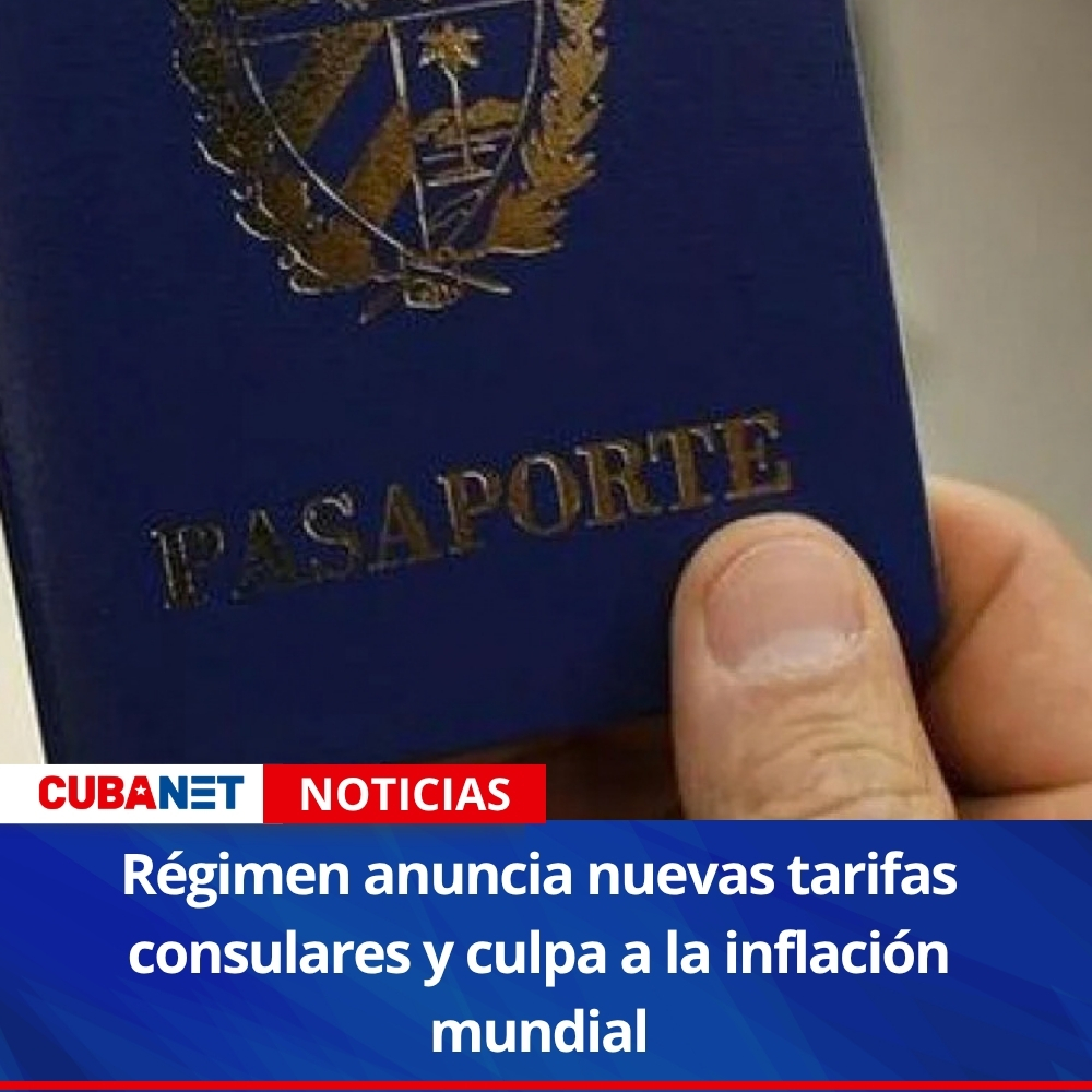 CubanetNoticias's tweet photo. 🚨 Régimen fija el pasaporte en 200 dólares o euros con nuevas tarifas consulares

El régimen cubano aplicará un nuevo arancel consular desde el 1 de octubre de 2026. La Resolución 37/2026 del Ministerio de Relaciones Exteriores fija en 200 dólares o euros la solicitud del pasaporte para mayores de 16 años, con validez de diez años, y en 160 para menores de esa edad, con vigencia de cinco años.

La Cancillería justifica el ajuste por la “inflación global sostenida” y asegura que permitirá mejorar los servicios. Las tarifas se cobrarán en euros en la zona euro y en dólares, o su equivalente en moneda local, en el resto de los países.

El documento establece además dos cobros de 500 dólares o euros para la renuncia a la ciudadanía cubana, uno por la solicitud y otro por su obtención. Ambos conceptos suman 1.000, sin contar otros trámites que pudieran corresponder.

Las certificaciones de nacimiento, matrimonio o antecedentes penales tendrán un costo de 110 dólares o euros por expedición, más 30 por solicitarlas a Cuba. Las legalizaciones requeridas se cobran aparte. La norma también dispone que el importe de la solicitud no se devuelve si la gestión de esos documentos no llega a concluir.