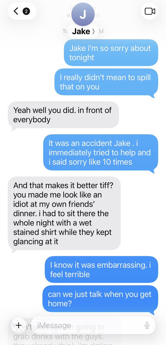 ohremzel's tweet photo. He really used a 3 second accident as a free pass to insult my entire existence😭 https://t.co/X1mWZiLtnF