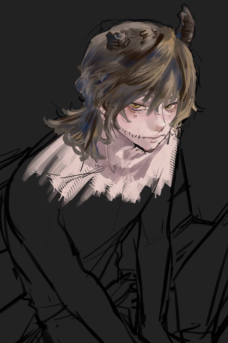 rnu2u's tweet photo. 今日のらくがき https://t.co/G9BaO8wcoY