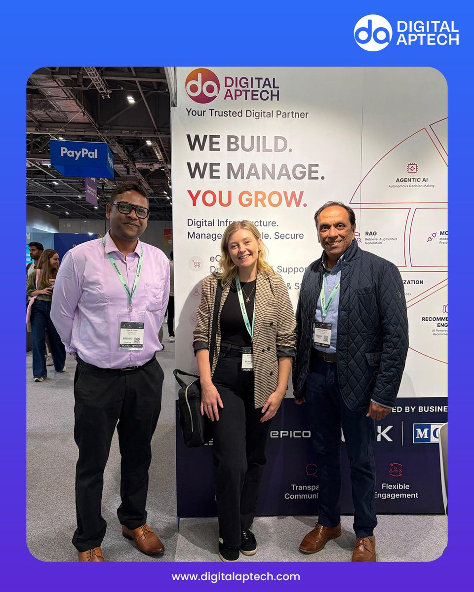 DigitalApTech's tweet photo. Final day at eCommerce Expo London! 

Day 2 at ExCeL London brings more conversations, connections and fresh ideas shaping the future of eCommerce.

Here are a few glimpses from the closing day!

#eCommerceExpo2026 #eCommerce #ExCeLLondon #DigitalCommerce #LondonEvents https://t.co/YqmH8LDWIP