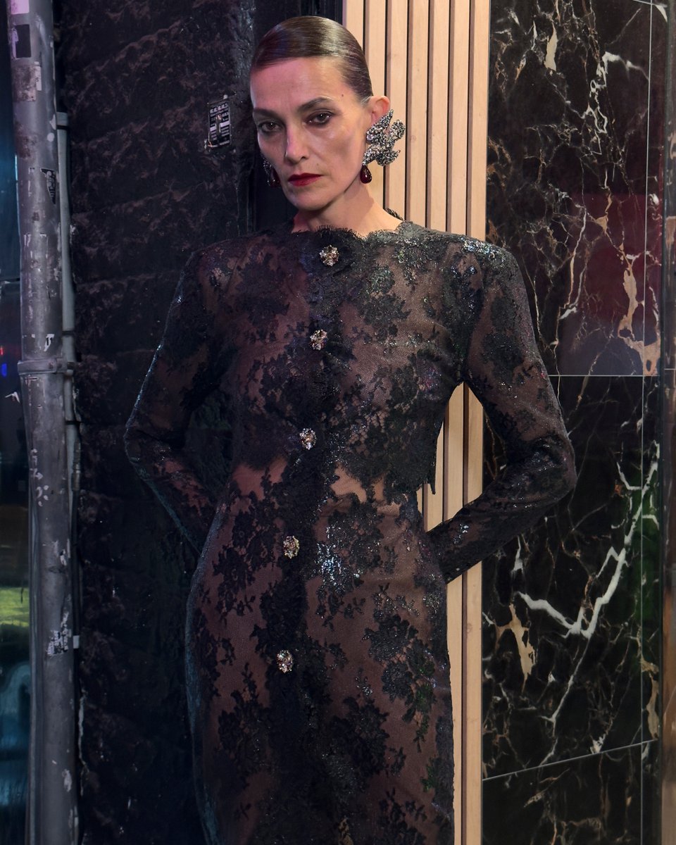 YSL's tweet photo. Winter 26
by Anthony Vaccarello

Loli Bahia, Anja Rubik, Yasmin Warsame, Laura Ponte &amp; Lina Zhang

Photographed by Juergen Teller

The Simone

#YSL #YvesSaintLaurent #SaintLaurent