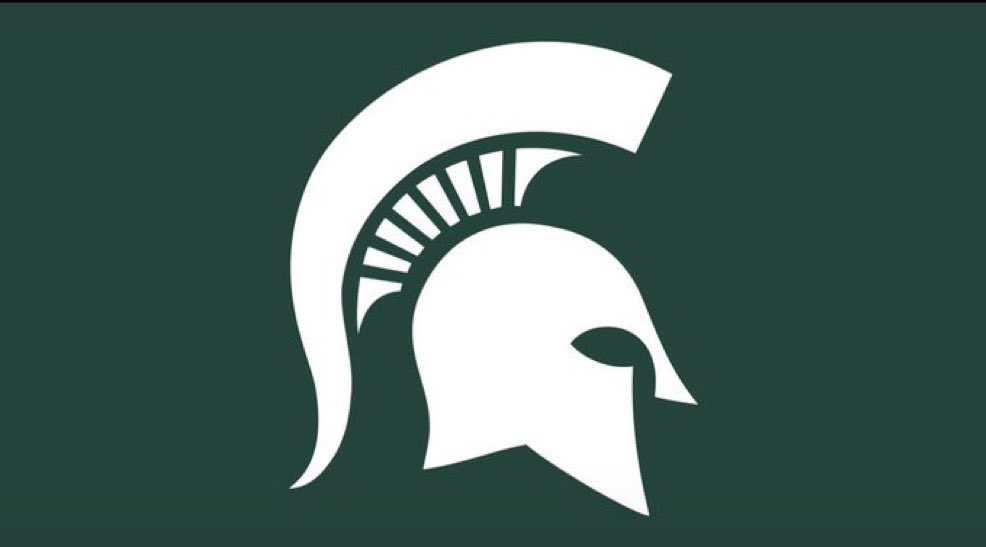 Domkenney_'s tweet photo. Blessed to receive an invitation to visit Michigan State for game day on October 17th! Looking forward to experiencing the atmosphere, meeting the coaches, and learning more about the program. Thank you! @CoachBGasser @MSU_Football

@_ENGTraining_ 
@HayesFootball19 https://t.co/NCZid0NROJ