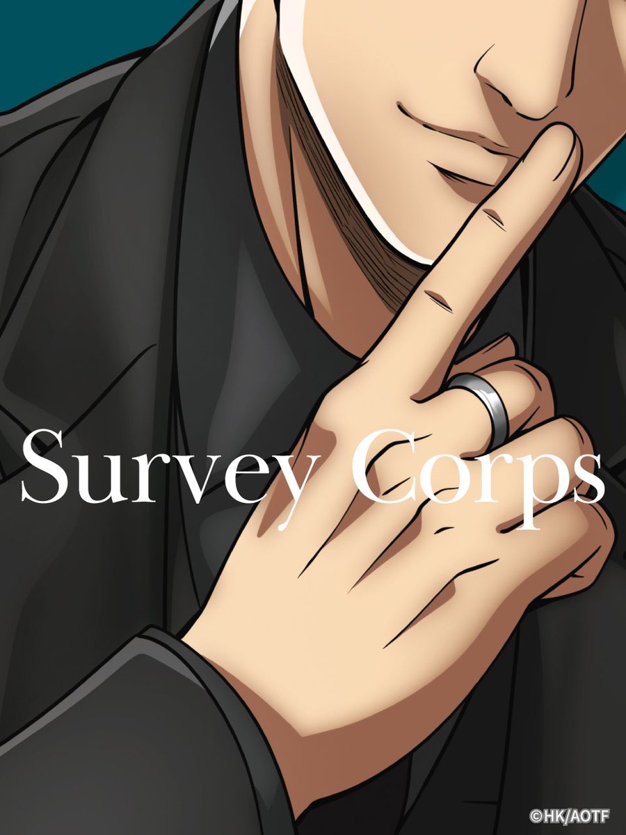prncessharumi's tweet photo. its not the RING finger but Levi and Erwin wear the same ring on the same finger !!! https://t.co/qsO6ujJi3S