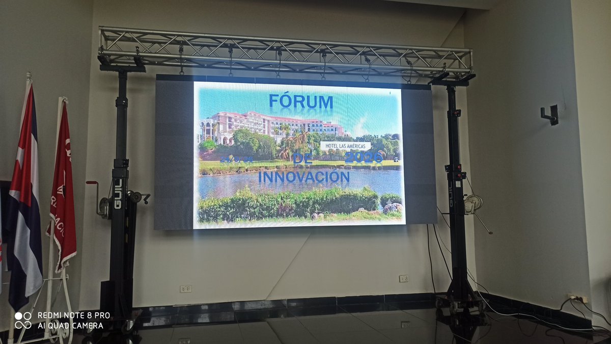ZaidDazMndez1's tweet photo. En el hotel Las Américas de Varadero se desarrolla en la mañana de hoy 24 de septiembre del 2026 el forum de base con miras a la III Edición del Forum de Ciencia y Técnica del Sector en Matanzas a desarrollar entre los días 11 y 13 de noviembre del 2026.
#CubaÚnica https://t.co/PVS5OfeLQV