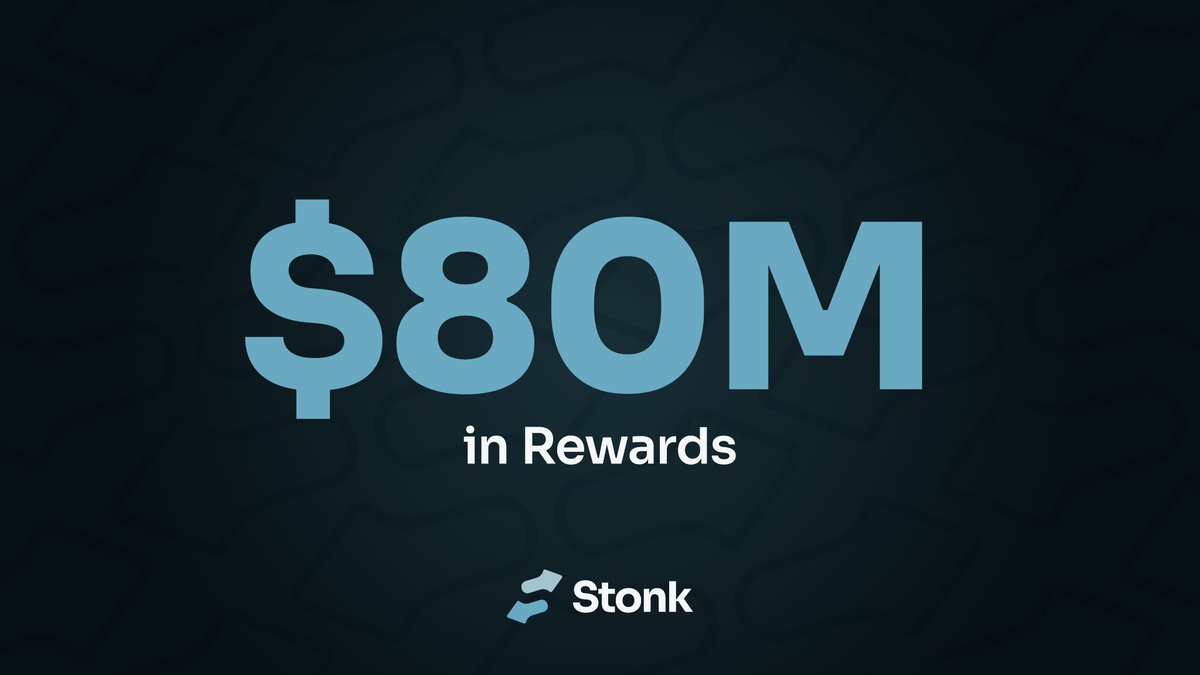 solananew's tweet photo. 🚨BREAKING: STONKFUN REWARD COIN HOLDERS HAVE NOW RECEIVED OVER $80 MILLION IN REWARDS!!!🚨 https://t.co/LghMb1fChh