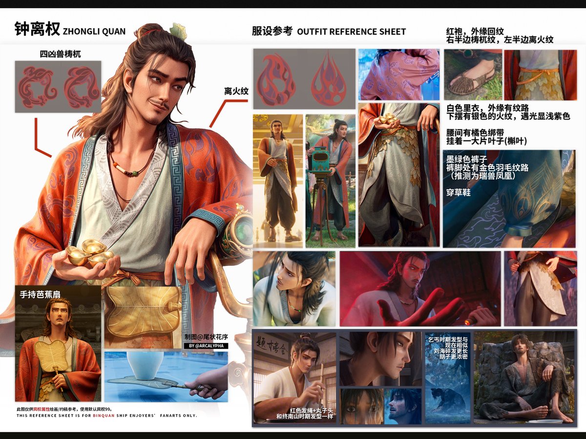 Arcalypha's tweet photo. [09/24] Update #2

Character Ref Sheets for #宾权 #binquan https://t.co/wrDjtuA8w1