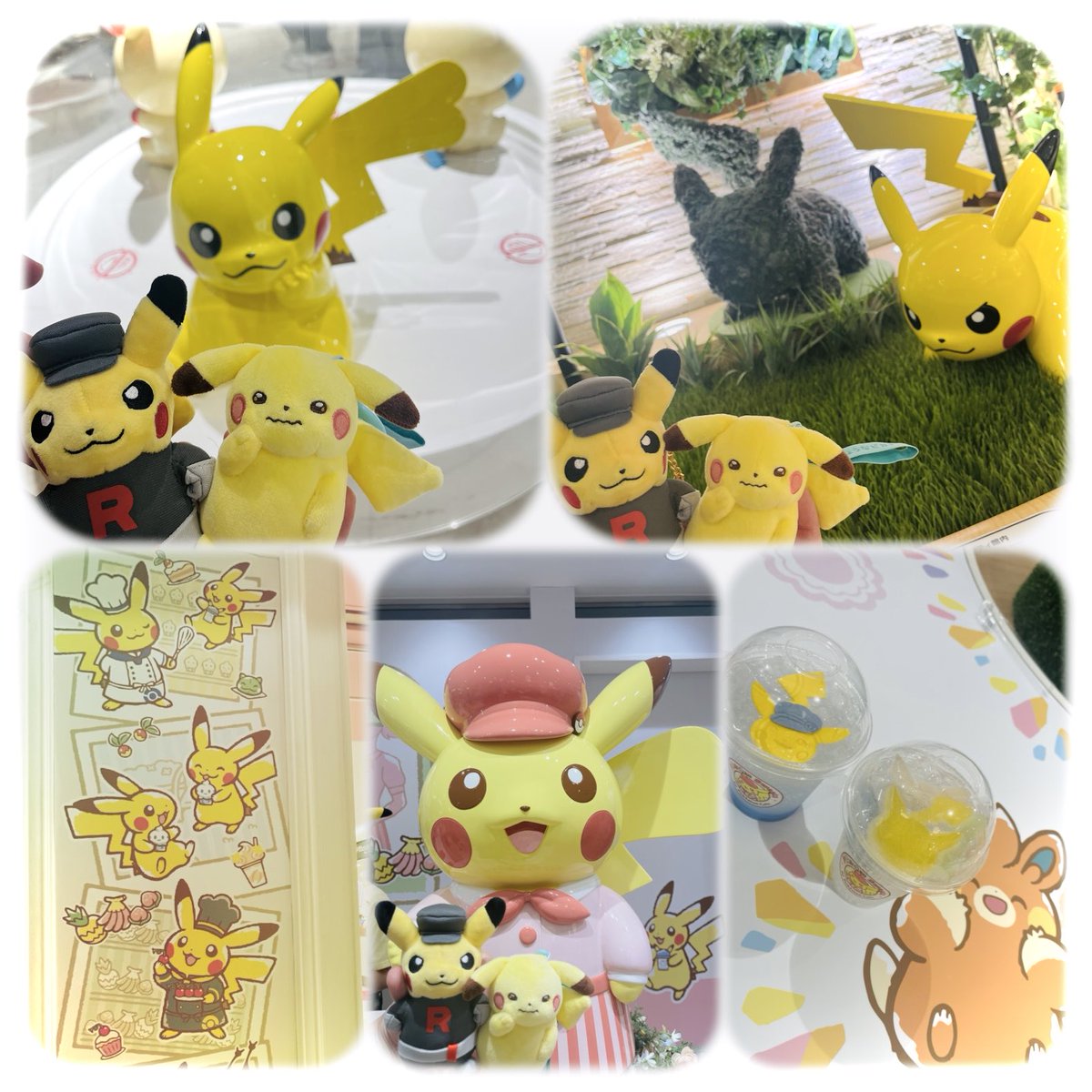 game2_emag's tweet photo. シルバーウィークでポケ活できて大満足💮
何年か振りのポケモンスイーツと、日本橋で今やってる伝ポケリサーチ！楽しかった⸜(* ॑꒳ ॑* )⸝
謎解きは難しくて半分しか終わってないので、後��また行く😆 https://t.co/ym7rWE5U1b