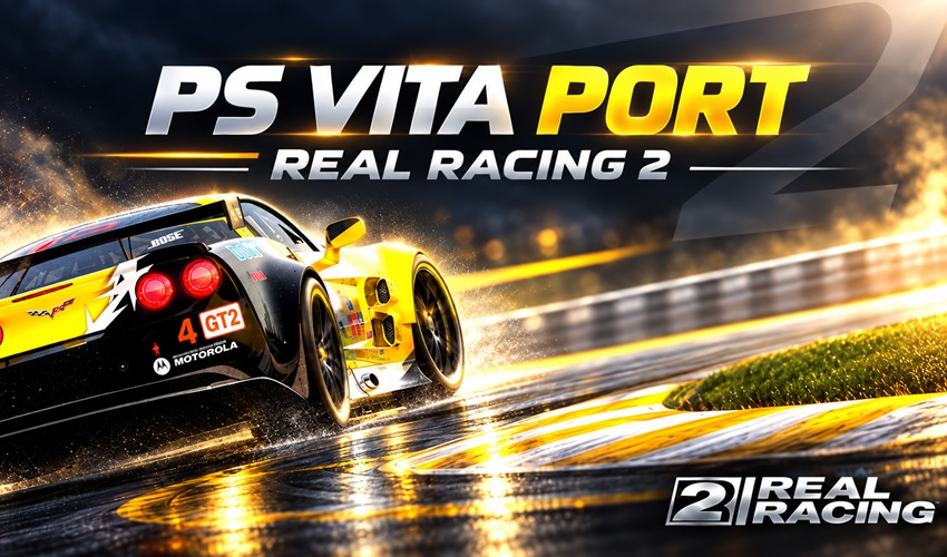 AmigamagazineGA's tweet photo. Real Racing 2 is taking shape on PS Vita! The unofficial port now features 60 FPS menus, touchscreen controls and playable races. Performance improvements and physical controls are still in development. #PSVita #RealRacing2 #RetroGaming https://t.co/sT4kHP4C2N https://t.co/61qDD1bPN7