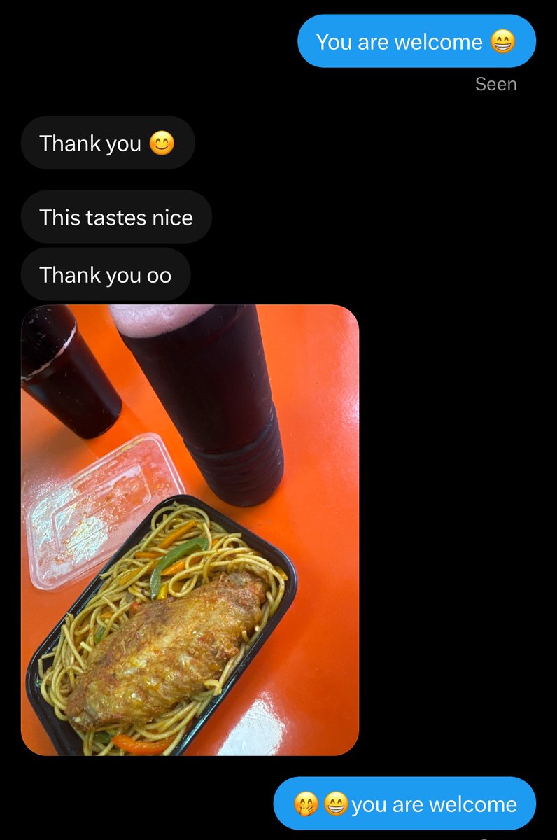 SisiSimifoodies's tweet photo. You haven’t patronize me ke 😁🤭, you can’t relate 🌚, my customers are always enjoying 🤭😁 https://t.co/uieLKv4U86