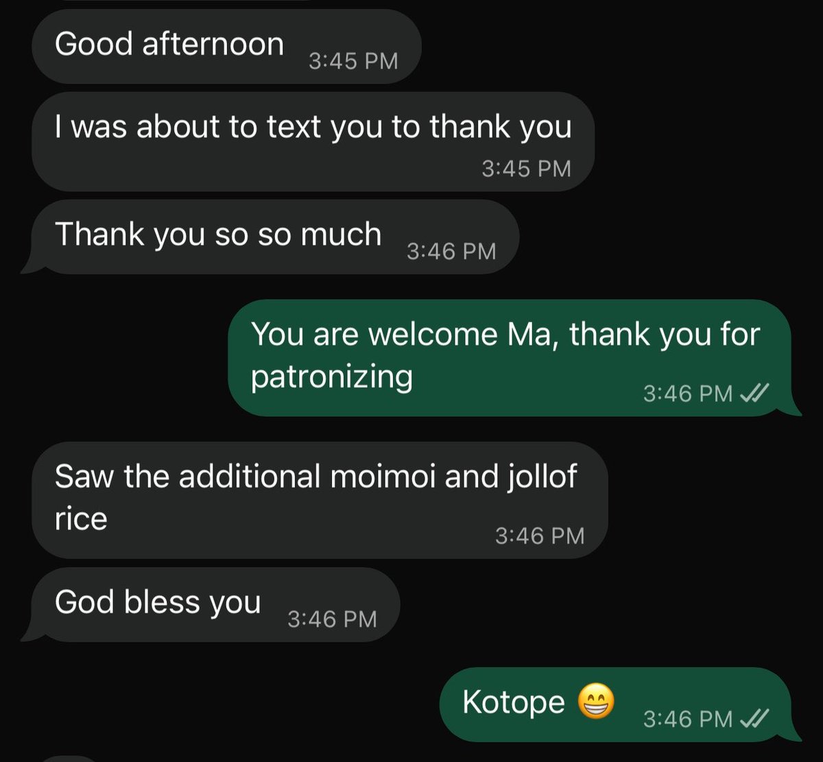 SisiSimifoodies's tweet photo. You haven’t patronize me ke 😁🤭, you can’t relate 🌚, my customers are always enjoying 🤭😁 https://t.co/uieLKv4U86