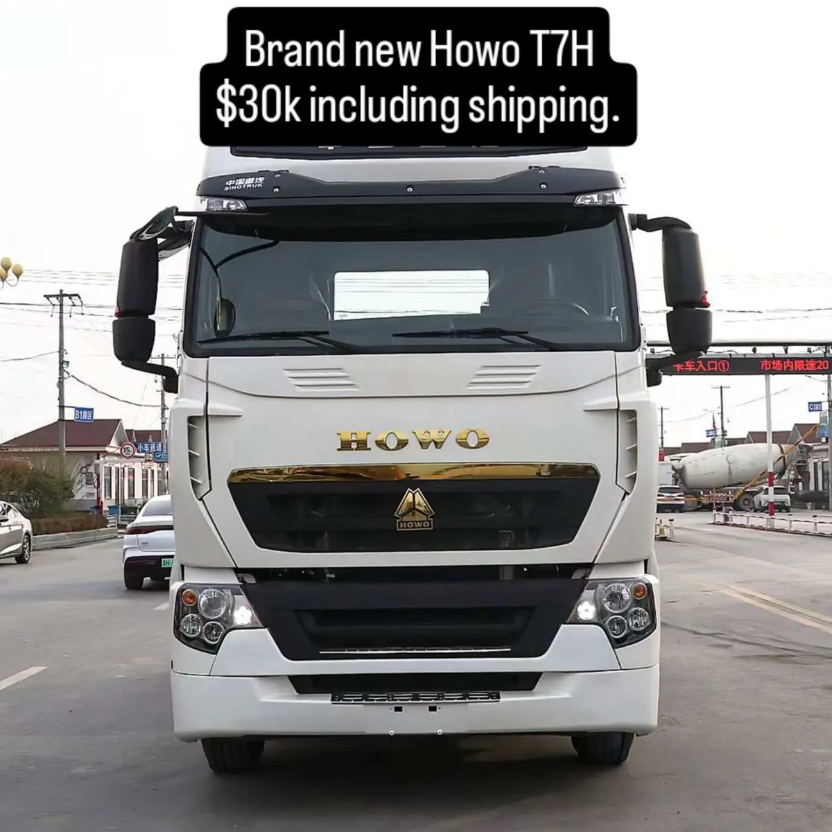 Truckbridge's tweet photo. 🔥 BRAND NEW HOWO T7H 460HP 6×4 – Limited Stock!
Heavy-duty power that pulls up to 100 tons.
High-roof sleeper cab, air-con, 400L tank – built for serious long-haul work.
✅ 540 HP
✅ 6×4 drive
✅ Ready for immediate shipping from China
Price $30,000
 #howotruck #trucks #export https://t.co/VyJLmzv9XN