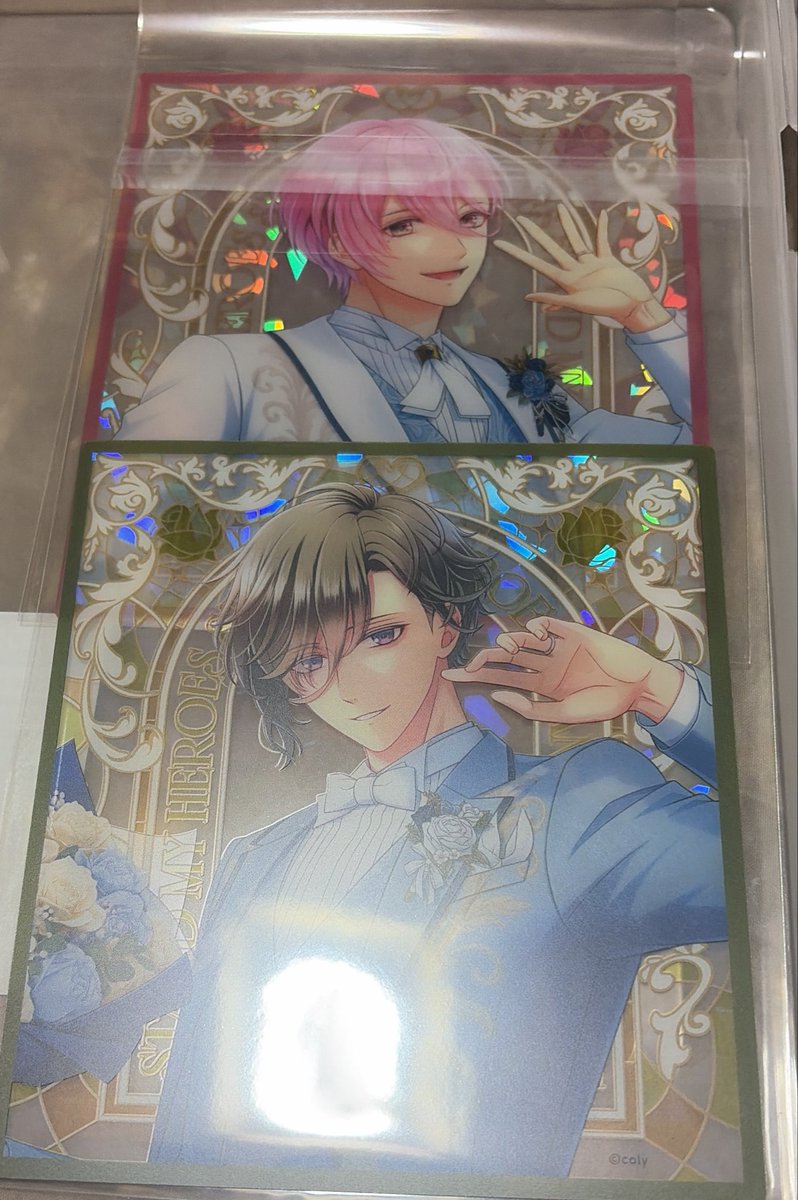 ct_q2j's tweet photo. スタンドマイヒーローズ スタマイ クリア色紙 交換、譲渡

譲】由井、渡部、朝霧、*槙、誠、九条、新堂、可愛、瀬尾、潔

求】神楽または定価＋送料 槙くんは神楽と交換のみ。

名古屋手渡し、郵送交換可能です。検索からもお気軽にお声掛けください。 https://t.co/OA8dlI6Yxl